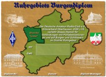 Ruhrgebiets Burgendiplom