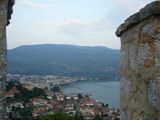 View on the Ohrid from the Samuil's Fortress